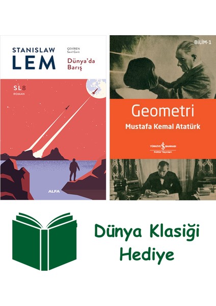 Dünya’da Barış (Sl8) + Geometri + Dünya Klasiği Hediye