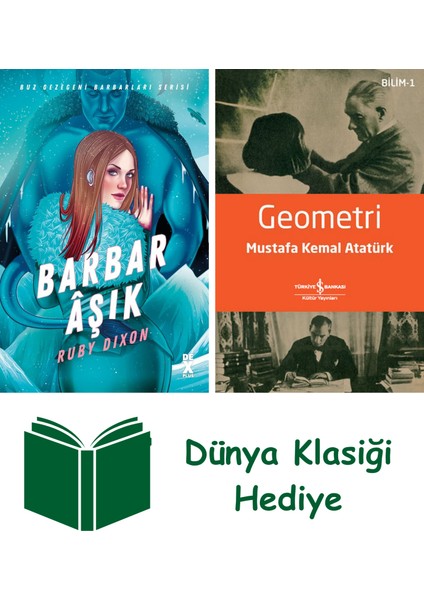 Barbar Âşık + Geometri + Dünya Klasiği Hediye