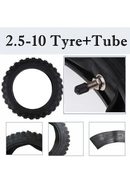 CRF50 PW50 Scooter Için 2.50-10 ve Iç (Yurt Dışından) modelleri