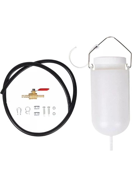 Motosikletler Için Yardımcı It Deposu 1l Valfli (Yurt Dışından)