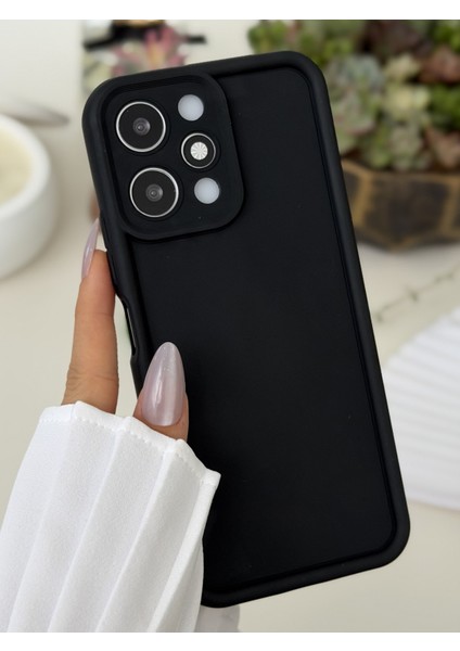 Redmi 12 Uyumlu Mat Lansman Parmak Izi Bırakmaz Esnek Silikon Kılıf