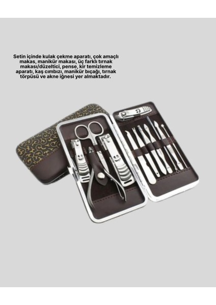 Tüm Ihtiyaçlara Uygun Taşınabilir Manikür & Pedikür Seti fırsatları