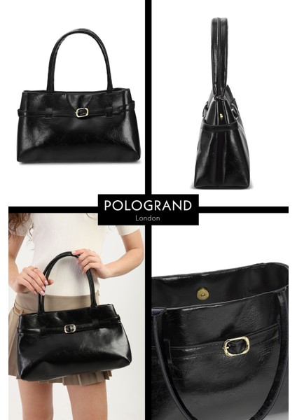 Orijinal Yeni Sezon Büzgülü ve Kemer Detaylı Çıtçıtlı Lüks Yumuşak Deri El Kol ve Omuz Çantası fiyatları