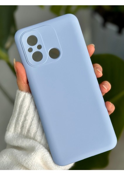 Redmi 12C Uyumlu Içi Kadife Lansman Esnek Silikon Kılıf