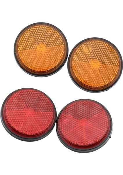 Yuvarlak Örler Motosiklet Kir Için Itıcı Evrensel Kırmızı ve Turuncu (Yurt Dışından) modelleri