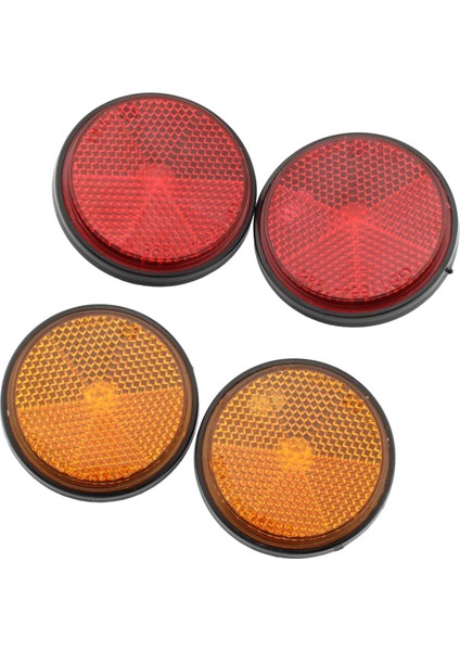 Yuvarlak Örler Motosiklet Kir Için Itıcı Evrensel Kırmızı ve Turuncu (Yurt Dışından) fırsatları