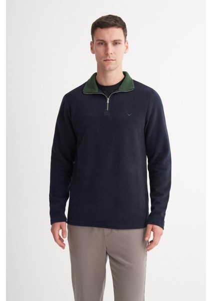 Lacivert Erkek Sweatshirt 56430