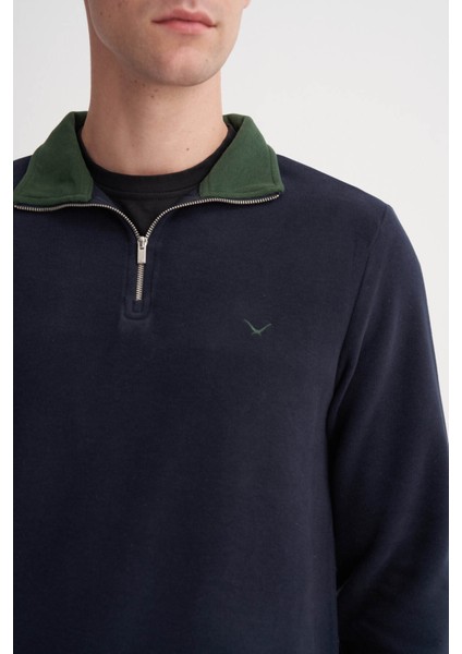 Lacivert Erkek Sweatshirt 56430 modelleri