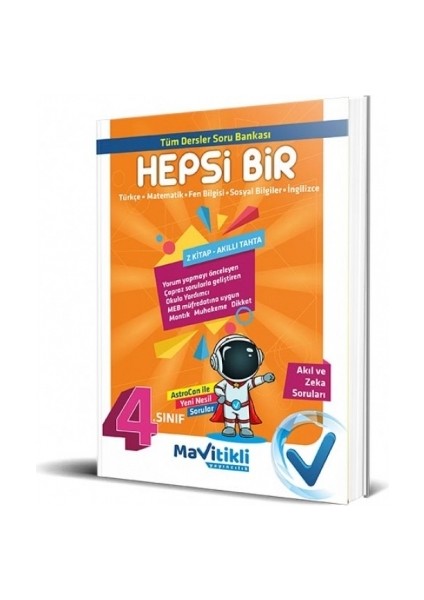 4.sınıflar Tüm Dersler Soru Bankası "hepsi Bir"