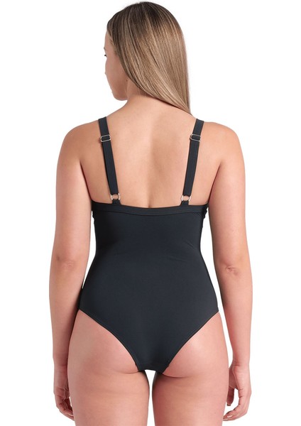 Lara Soft Curve Back Kadın Siyah Yüzücü Mayosu 008119550 fiyatları