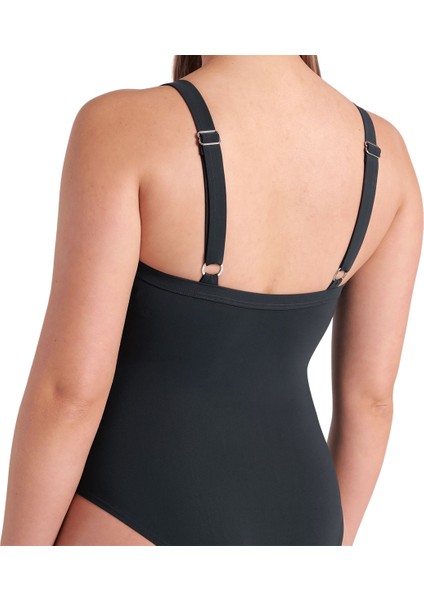 Lara Soft Curve Back Kadın Siyah Yüzücü Mayosu 008119550 indirimleri