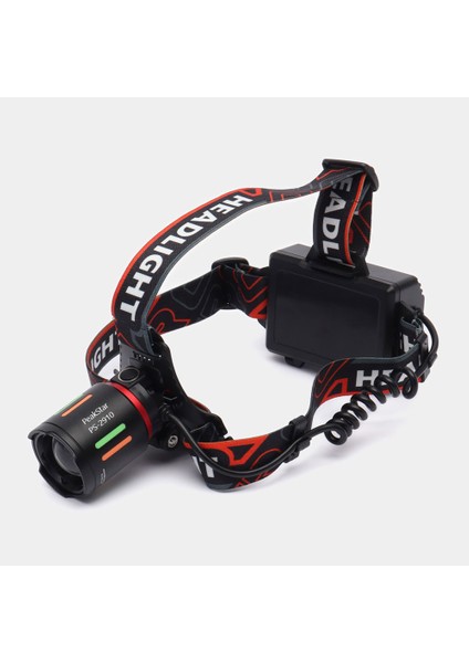 Şarjlı Profesyonel Zoomlu Kamp Avcı Balıkçı Kafa Lambası Feneri PS-2910 indirimleri