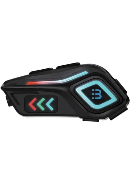 Motor Kask Kulaklık Rgb Modlu Motosiklet Kulaklık Su Geçirmez 5.4 Bluetooth Intercom BLB_36 indirimleri