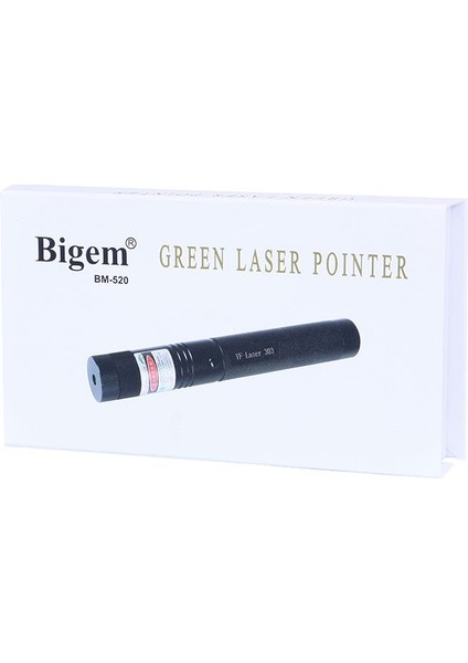 Şarjlı Yeşil Lazer Pointer 1000mW Bm-520