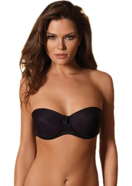 Orkide 2550 Bıg Sıze Bra Dolgusuz Balenli Strablez Sutyen