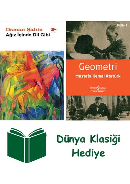 Ağız Içinde Dil Gibi + Geometri + Dünya Klasiği Hediye