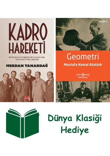Kadro Hareketi + Geometri + Dünya Klasiği Hediye