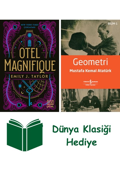 Otel Magnifique + Geometri + Dünya Klasiği Hediye
