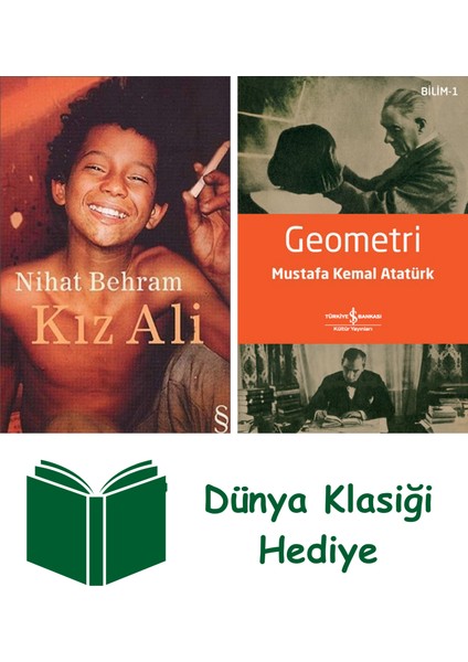 Kız Ali + Geometri + Dünya Klasiği Hediye