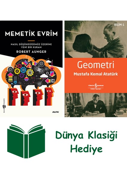 Memetik Evrim + Geometri + Dünya Klasiği Hediye