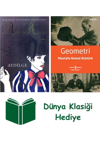 Aşk Notası + Geometri + Dünya Klasiği Hediye