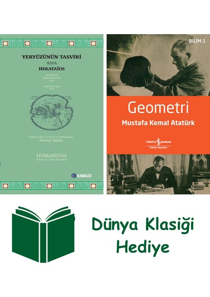 Yeryüzünün Tasviri - Asya + Geometri + Dünya Klasiği Hediye