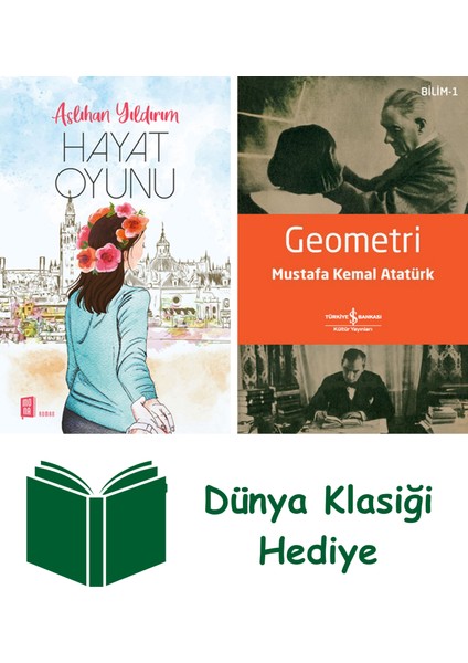 Hayat Oyunu + Geometri + Dünya Klasiği Hediye
