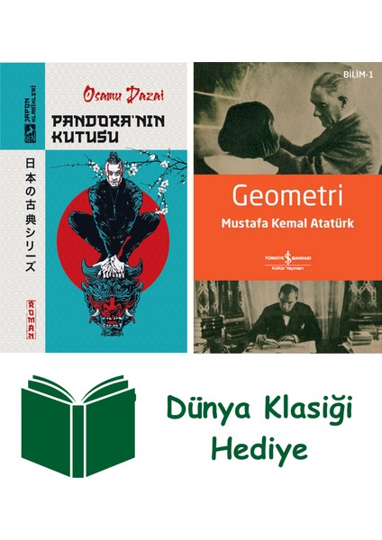 Pandora‘nın Kutusu + Geometri + Dünya Klasiği Hediye