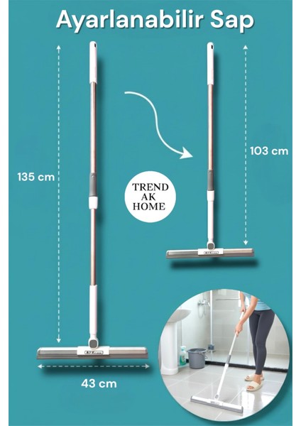 180° Derece Döner Başlıklı Süperlüks Çekpas