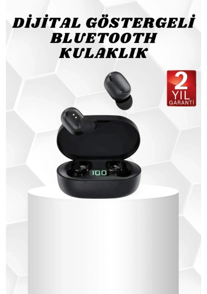 Kablosuz Kulak Içi Bluetooth Kulaklık Stereo Dokunmatik Kontrollü Kulaklık