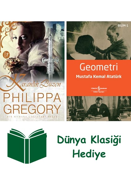 Karanlık Düzen + Geometri + Dünya Klasiği Hediye