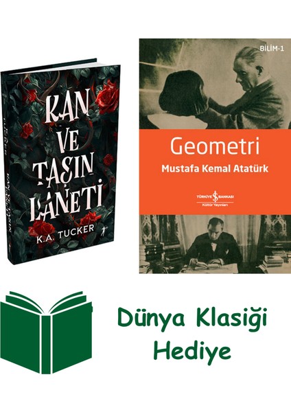 Kan ve Taşın Laneti (Ciltli) + Geometri + Dünya Klasiği Hediye