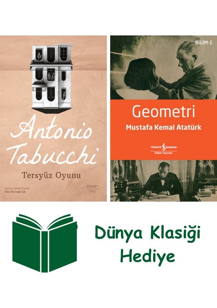 Tersyüz Oyunu + Geometri + Dünya Klasiği Hediye