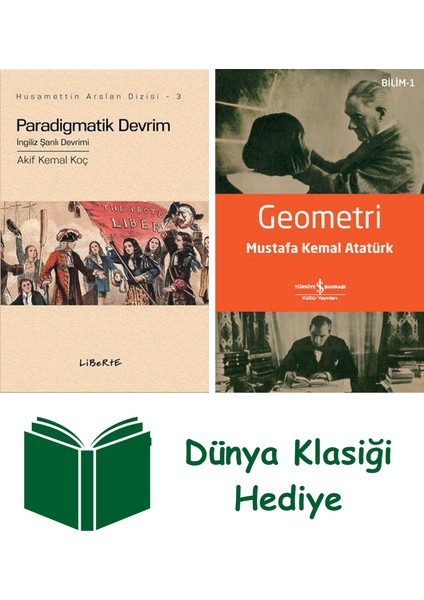 Paradigmatik Devrim + Geometri + Dünya Klasiği Hediye