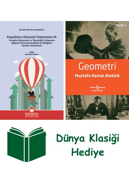 Kapadokya Ekonomi Toplantıları - 2 + Geometri + Dünya Klasiği Hediye