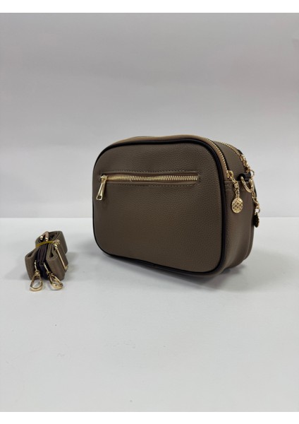 ,çok Gözlü ,vizon kahverengi bayan Çapraz Çantası fırsatları