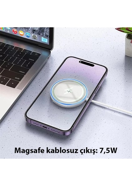 Hoco CW53 15W Magsafe Kablosuz Wireless Stand Hızlı Şarj CIHAZI-(5775) - ?46?56E3-8G7046 fiyatları