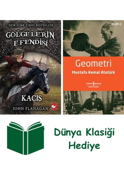 Gölgelerin Efendisi 16 - Kaçış + Geometri + Dünya Klasiği Hediye