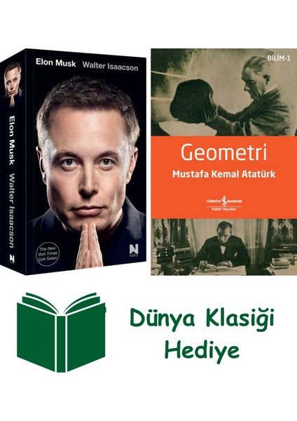 Elon Musk + Geometri + Dünya Klasiği Hediye