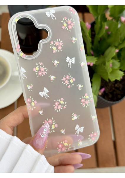 Iphone 17 Uyumlu Darbe Önleyici Mat Şeffaf Baskılı Silikon Kılıf fırsatları