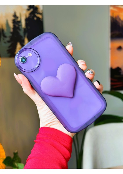 Iphone 7 - 8 - Se 2020 Uyumlu 3D Oyuncak Kalp Model Şeffaf Kılıf fiyatları