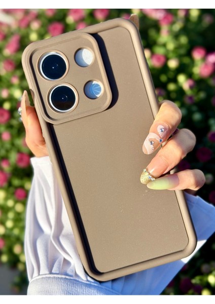 Redmi Note 13 4g Uyumlu Mat Lansman Parmak Izi Bırakmaz Esnek Silikon Kılıf