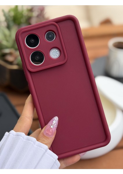 Redmi Note 13 Pro 4g Uyumlu Mat Lansman Parmak Izi Bırakmaz Esnek Silikon Kılıf