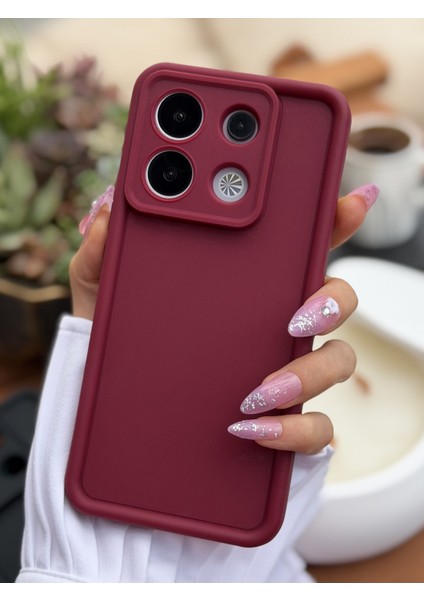 Redmi Note 13 Pro 4g Uyumlu Mat Lansman Parmak Izi Bırakmaz Esnek Silikon Kılıf modelleri