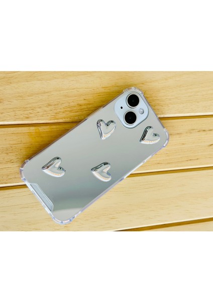 Iphone 14 Plus - 15 Plus Uyumlu Aynalı Tasarımlı Kenarları Silikon Kılıf fırsatları
