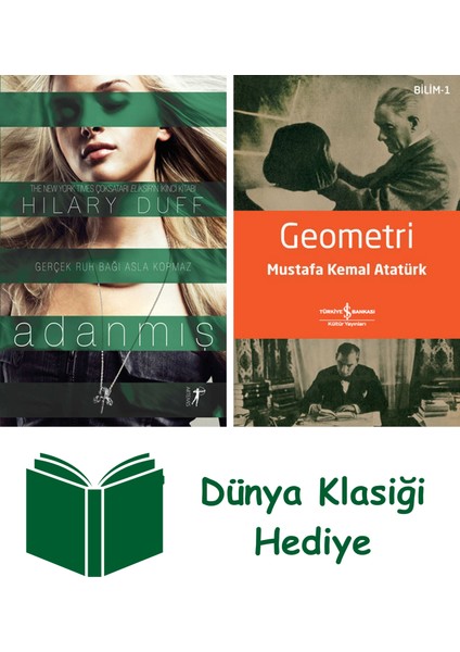 Adanmış + Geometri + Dünya Klasiği Hediye