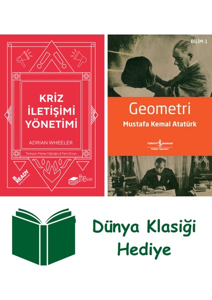 Kriz Iletişimi Yönetimi (Ciltli) + Geometri + Dünya Klasiği Hediye