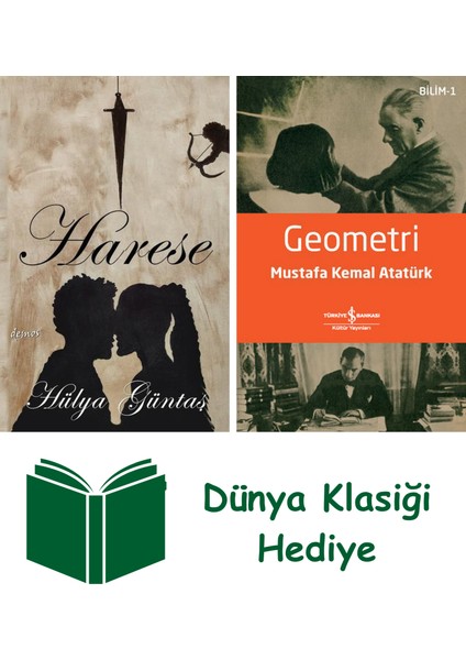 Harese + Geometri + Dünya Klasiği Hediye
