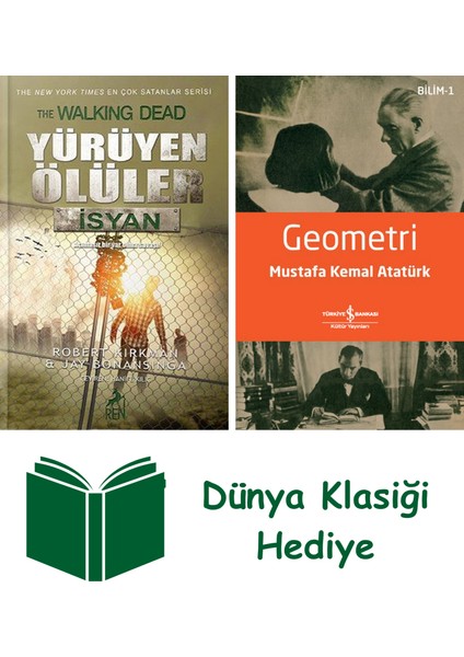 Yürüyen Ölüler - Isyan + Geometri + Dünya Klasiği Hediye