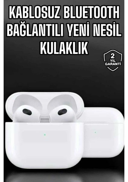 Bluetooth Kulaklık 3.nesil Kablosuz Uzun Pil Ömrü Dokunmatik Kontrol